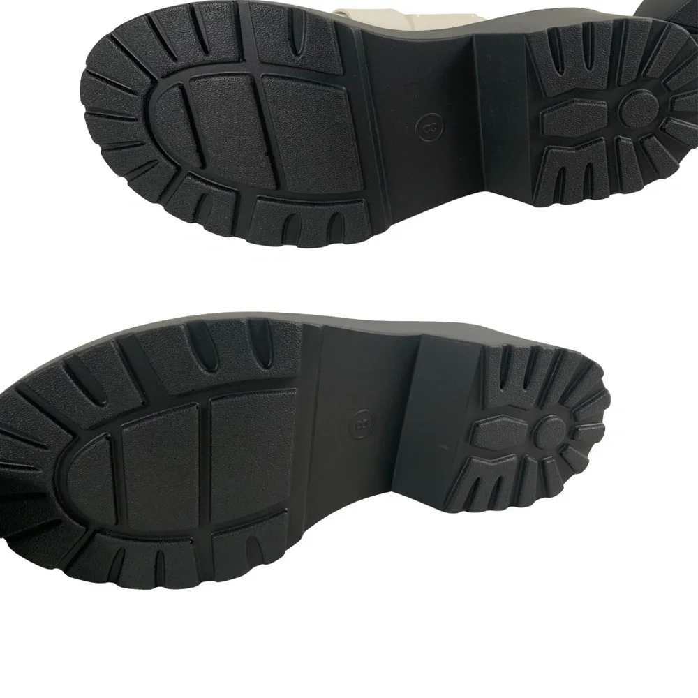 Chunky Cream Wild Fable Platform Loafers Women’s 8 Bold 2.5